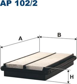 Filtron AP102/2 — Filtr powietrza