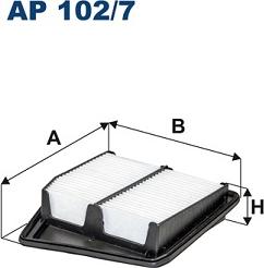 Filtron AP102/7 — Filtr powietrza