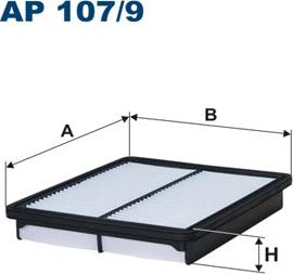 Filtron AP107/9 — Filtr powietrza