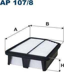 Filtron AP107/8 — Filtr powietrza