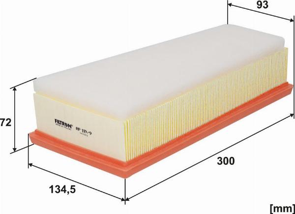 Filtron AP 119/9 - Filtr powietrza