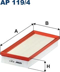 Filtron AP 119/4 — Filtr powietrza