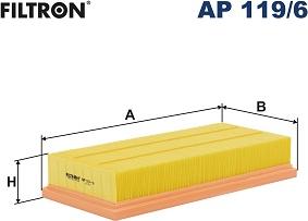 Filtron AP 119/6 - Filtr powietrza