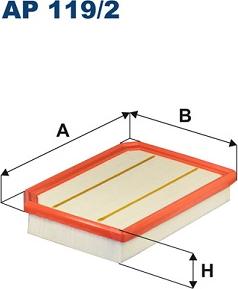 Filtron AP 119/2 — Filtr powietrza
