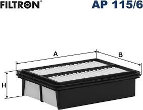 Filtron AP 115/6 — Filtr powietrza