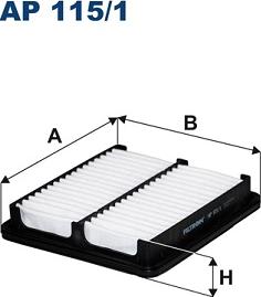 Filtron AP115/1 — Filtr powietrza