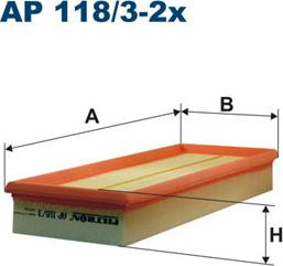Filtron AP118/3-2x — Filtr powietrza