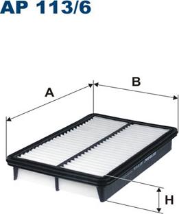 Filtron AP113/6 — Filtr powietrza