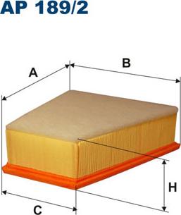 Filtron AP189/2 — Filtr powietrza