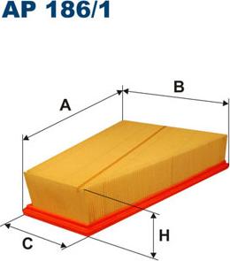 Filtron AP186/1 — Filtr powietrza