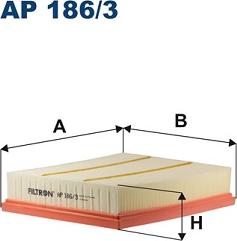 Filtron AP 186/3 — Filtr powietrza