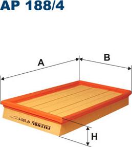 Filtron AP188/4 — Filtr powietrza