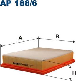 Filtron AP188/6 — Filtr powietrza