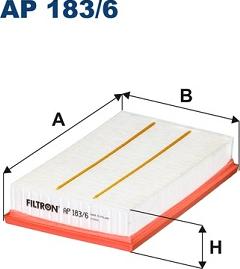 Filtron AP 183/6 — Filtr powietrza
