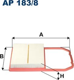 Filtron AP 183/8 — Filtr powietrza