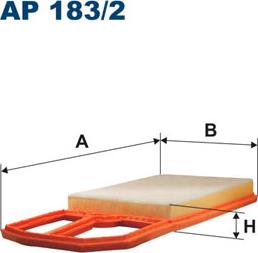 Filtron AP183/2 — Filtr powietrza