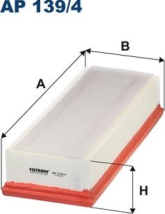 Filtron AP139/4 - FILTR POWIETRZA