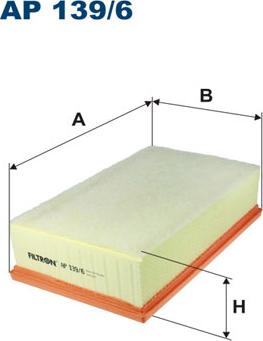 Filtron AP139/6 — Filtr powietrza