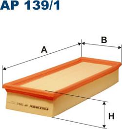 Filtron AP139/1 - FILTR POWIETRZA