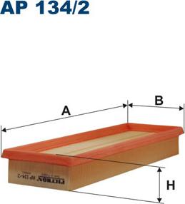 Filtron AP134/2 - FILTR POWIETRZA
