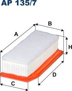 Filtron AP135/7 — Filtr powietrza