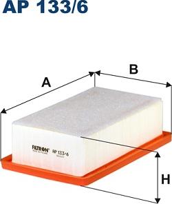 Filtron AP133/6 - FILTR POWIETRZA