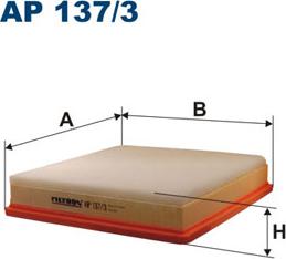 Filtron AP137/3 — Filtr powietrza