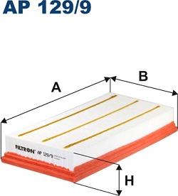 Filtron AP129/9 — Filtr powietrza