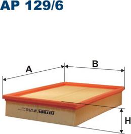 Filtron AP129/6 — Filtr powietrza
