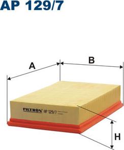 Filtron AP129/7 — Filtr powietrza