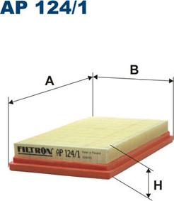 Filtron AP124/1 — Filtr powietrza