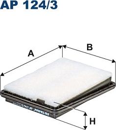 Filtron AP124/3 — Filtr powietrza
