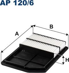 Filtron AP120/6 — Filtr powietrza
