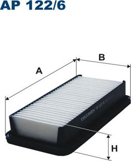 Filtron AP122/6 — Filtr powietrza