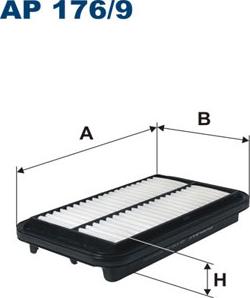 Filtron AP176/9 — Filtr powietrza