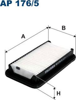 Filtron AP176/5 — Filtr powietrza