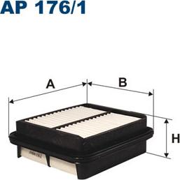 Filtron AP176/1 — Filtr powietrza