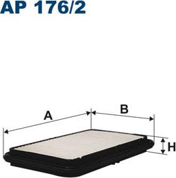 Filtron AP176/2 - FILTR POWIETRZA