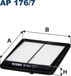 Filtron AP 176/7 — Filtr powietrza