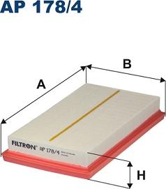 Filtron AP 178/4 — Filtr powietrza