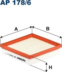 Filtron AP 178/6 — Filtr powietrza