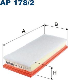 Filtron AP178/2 — Filtr powietrza