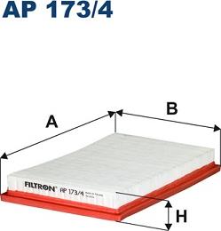 Filtron AP173/4 - FILTR POWIETRZA