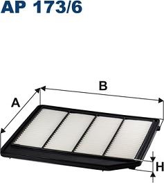 Filtron AP 173/6 - FILTR POWIETRZA