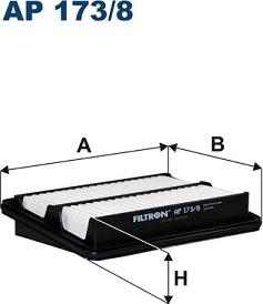 Filtron AP 173/8 — Filtr powietrza