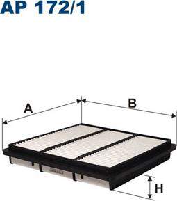 Filtron AP172/1 — Filtr powietrza