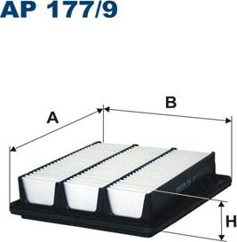 Filtron AP177/9 — Filtr powietrza