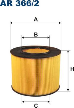 Filtron AR366/2 — Filtr powietrza