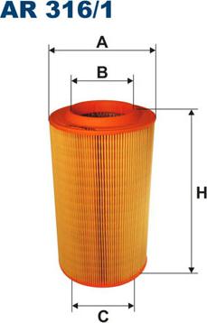 Filtron AR316/1 — Filtr powietrza