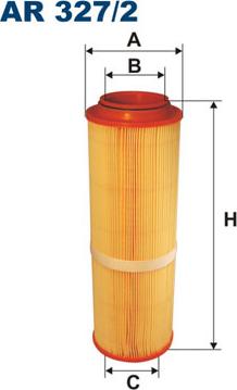 Filtron AR327/2 — Filtr powietrza